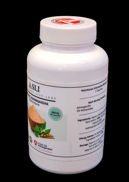 ASLI Ashwagandha KSM-66 (90 capsules)